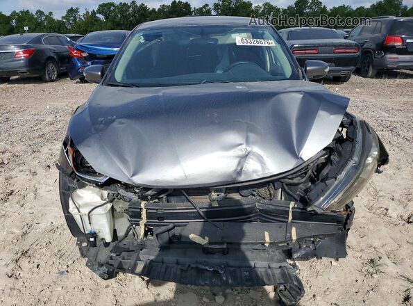 3N1AB7AP4JY344203 2018 NISSAN SENTRA Gray Դիմացի տեսք