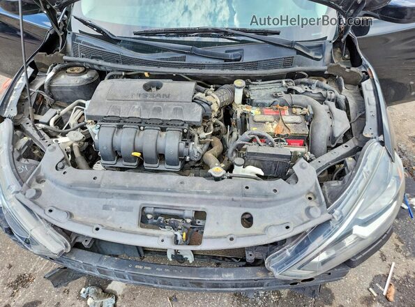 3N1AB7AP4KL605117 2019 NISSAN SENTRA Black Սալոնի հետևի տեսք