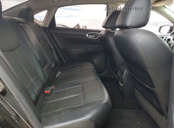 3N1AB7AP4KY205352 2019 NISSAN SENTRA Black Հետևի նստատեղերի տեսք