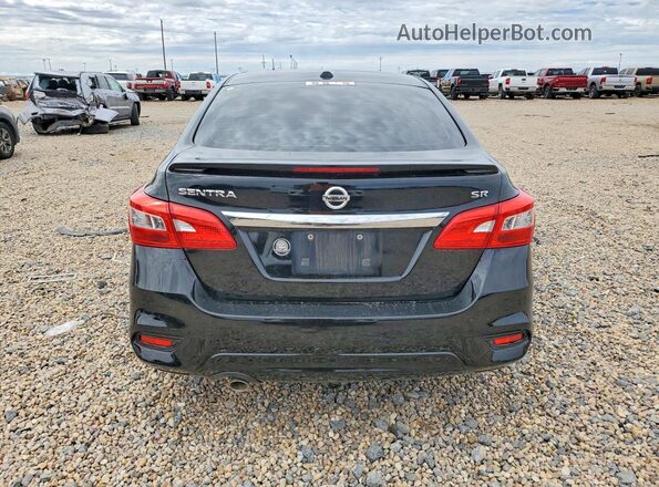 3N1AB7AP4KY205352 2019 NISSAN SENTRA Black Հետևի տեսք