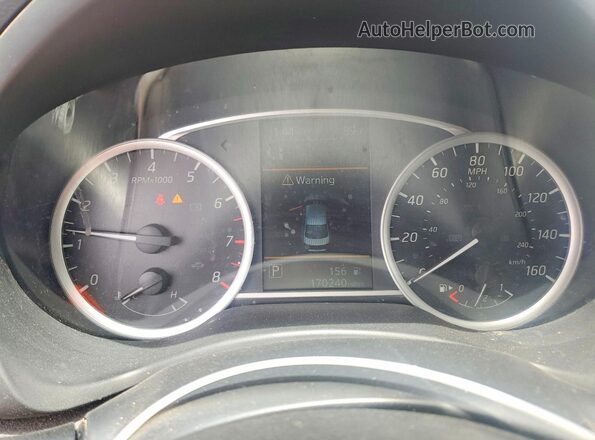 3N1AB7AP4KY205352 2019 NISSAN SENTRA Black Սարքավորումների վահանակի տեսք
