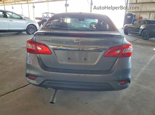 3N1AB7AP4KY217064 2019 NISSAN SENTRA Gray Vista trasera