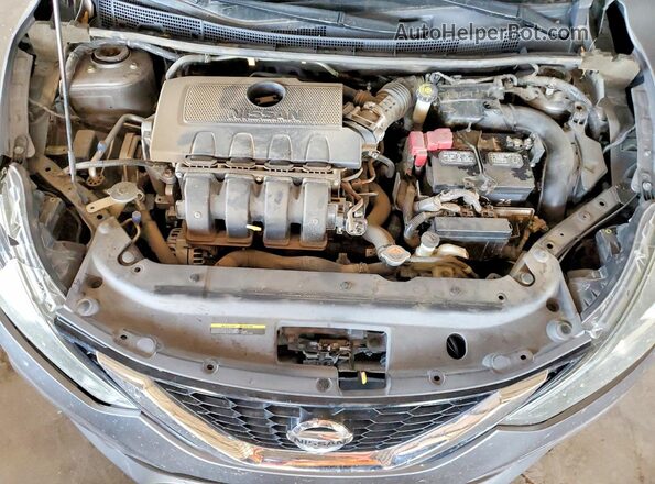 3N1AB7AP4KY217064 2019 NISSAN SENTRA Gray Vista interior trasera