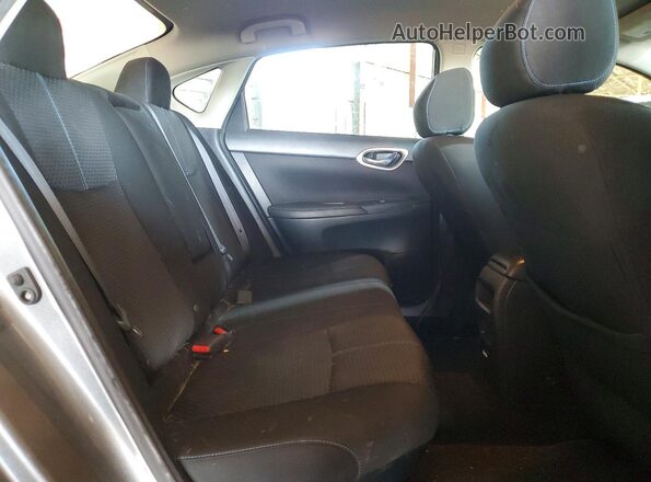 3N1AB7AP4KY217064 2019 NISSAN SENTRA Gray Vista de los asientos traseros