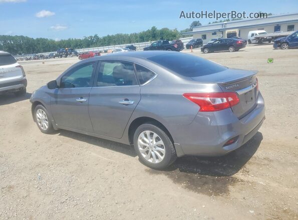 3N1AB7AP4KY222278 2019 NISSAN SENTRA Gray უკანა მარცხენა