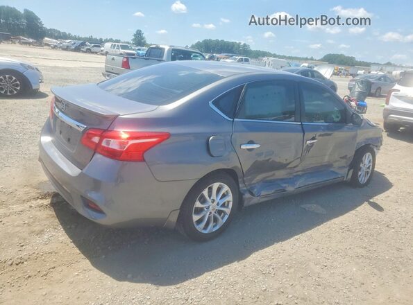 3N1AB7AP4KY222278 2019 NISSAN SENTRA Gray უკანა მარჯვენა