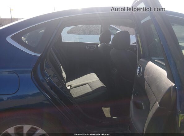 3N1AB7AP4KY229005 2019 NISSAN SENTRA Blue Вид наклейки з VIN-кодом