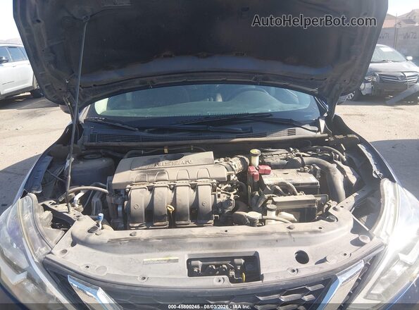3N1AB7AP4KY229005 2019 NISSAN SENTRA Blue Вид ззаду