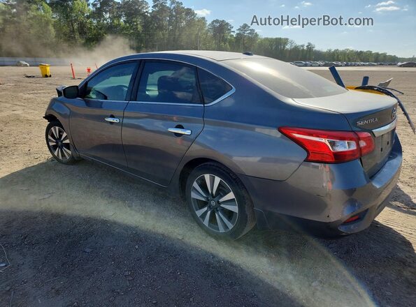 3N1AB7AP4KY234124 2019 NISSAN SENTRA Black Rear left