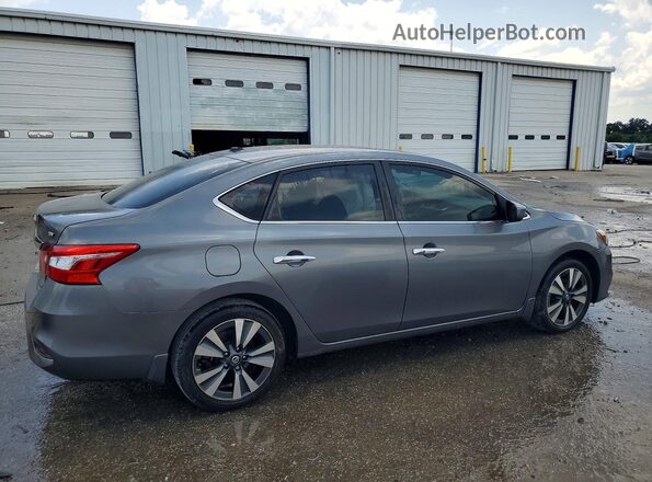 3N1AB7AP4KY259332 2019 NISSAN SENTRA Gray Tył prawy