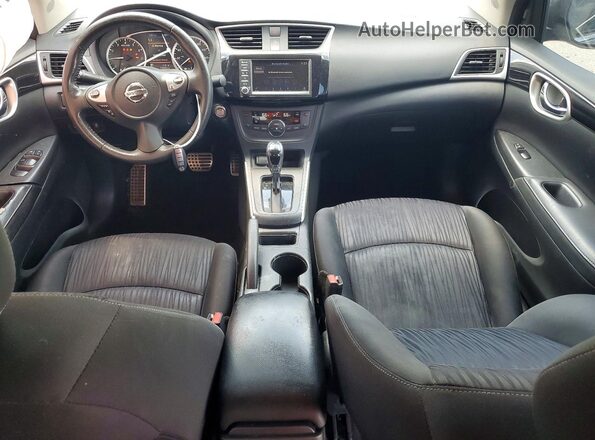 3N1AB7AP4KY259332 2019 NISSAN SENTRA Gray Widok deski rozdzielczej
