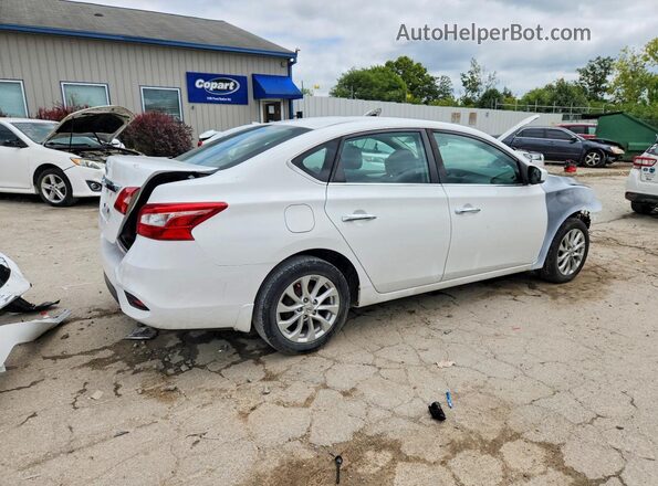 3N1AB7AP4KY260917 2019 NISSAN SENTRA White Rear right