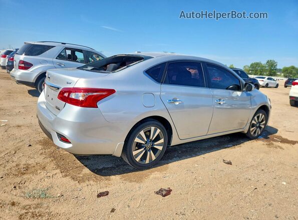 3N1AB7AP4KY270394 2019 NISSAN SENTRA Silver Հետևի աջ