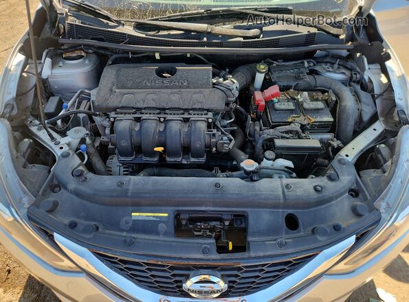 3N1AB7AP4KY270394 2019 NISSAN SENTRA Silver Սալոնի հետևի տեսք