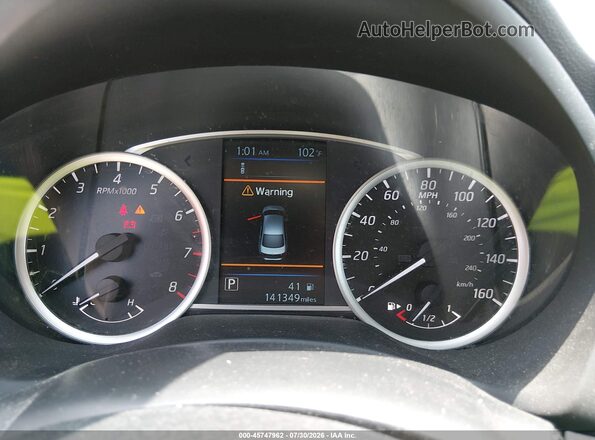 3N1AB7AP4KY280567 2019 NISSAN SENTRA Gray Vista de los asientos traseros