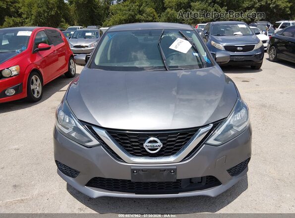 3N1AB7AP4KY280567 2019 NISSAN SENTRA Gray Vista frontal