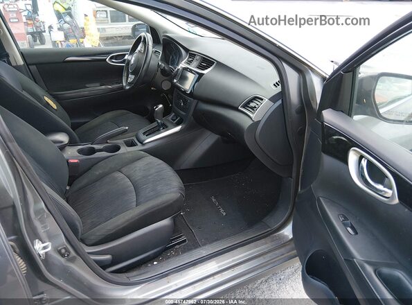3N1AB7AP4KY280567 2019 NISSAN SENTRA Gray Vista interior delantera