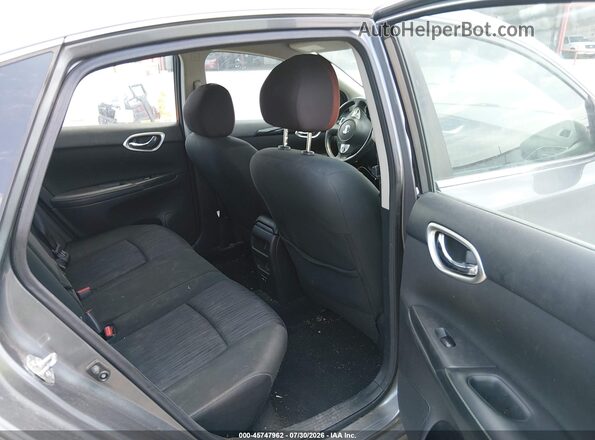 3N1AB7AP4KY280567 2019 NISSAN SENTRA Gray Vista de la etiqueta del VIN
