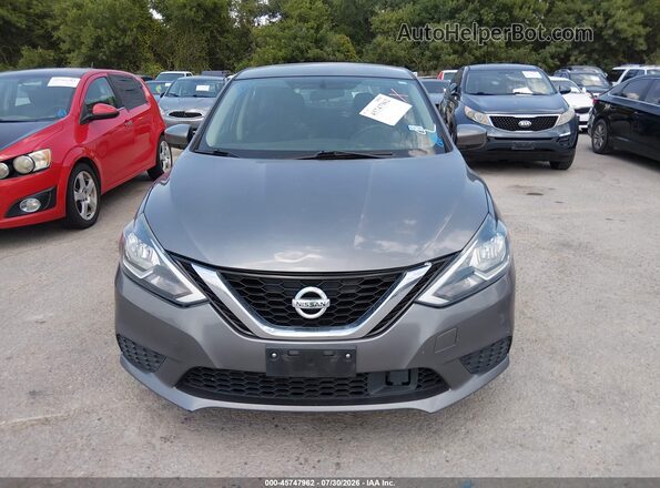 3N1AB7AP4KY280567 2019 NISSAN SENTRA Gray Vista del cuadro de instrumentos