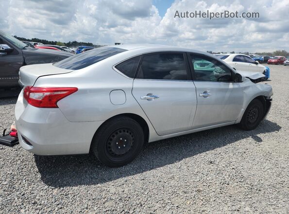 3N1AB7AP4KY282299 2019 NISSAN SENTRA Silver Հետևի աջ