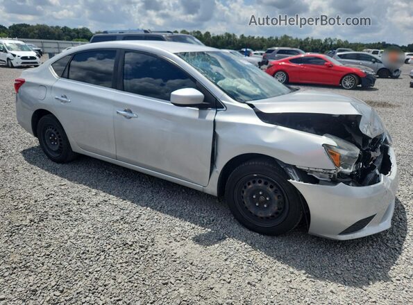 3N1AB7AP4KY282299 2019 NISSAN SENTRA Silver Առջևի աջ