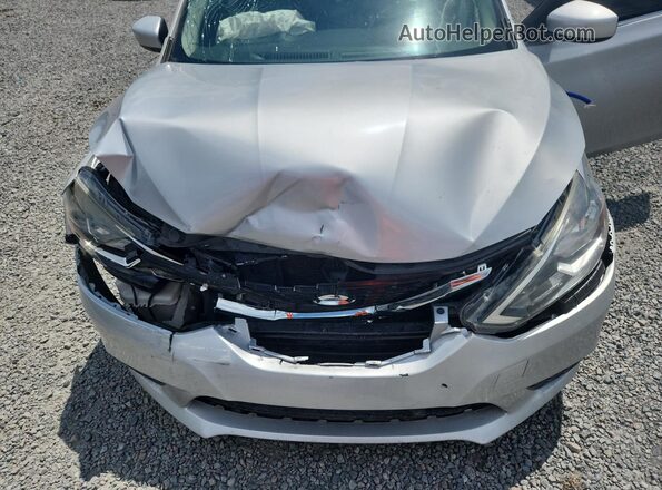 3N1AB7AP4KY282299 2019 NISSAN SENTRA Silver Սալոնի հետևի տեսք