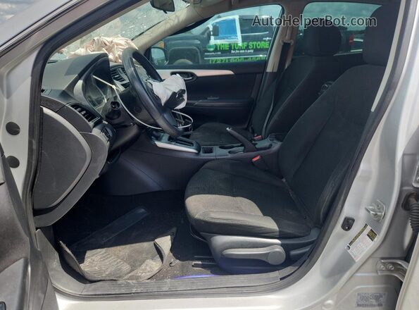 3N1AB7AP4KY282299 2019 NISSAN SENTRA Silver Սալոնի դիմացի տեսք