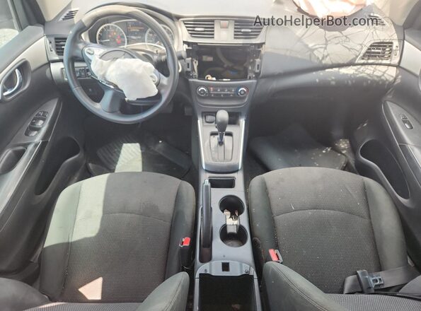 3N1AB7AP4KY282299 2019 NISSAN SENTRA Silver Առջևի վահանակի տեսք
