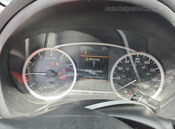 3N1AB7AP4KY282299 2019 NISSAN SENTRA Silver Սարքավորումների վահանակի տեսք