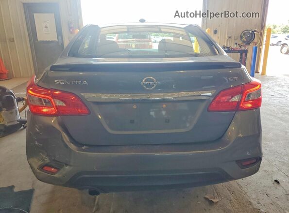 3N1AB7AP4KY289818 2019 NISSAN SENTRA Silver Vista trasera