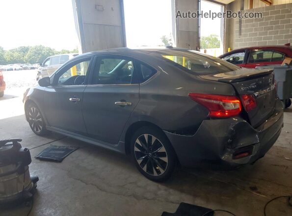 3N1AB7AP4KY289818 2019 NISSAN SENTRA Silver Trasero izquierdo