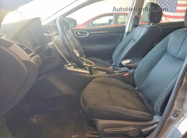 3N1AB7AP4KY289818 2019 NISSAN SENTRA Silver Vista interior delantera