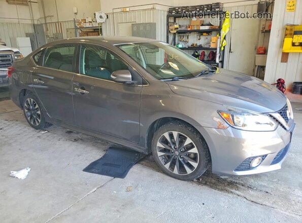 3N1AB7AP4KY289818 2019 NISSAN SENTRA Silver Delantero derecho