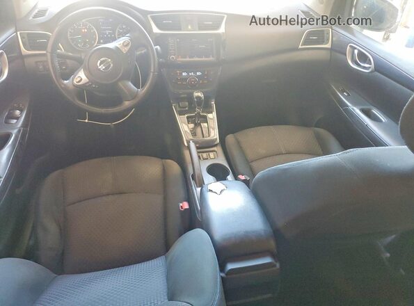 3N1AB7AP4KY289818 2019 NISSAN SENTRA Silver Vista del salpicadero