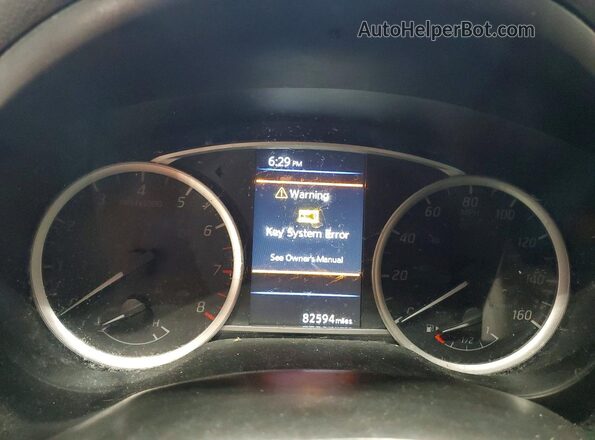 3N1AB7AP4KY290144 2019 NISSAN SENTRA Silver Widok zestawu wskaźników