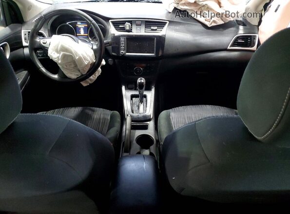 3N1AB7AP4KY290144 2019 NISSAN SENTRA Silver Widok deski rozdzielczej
