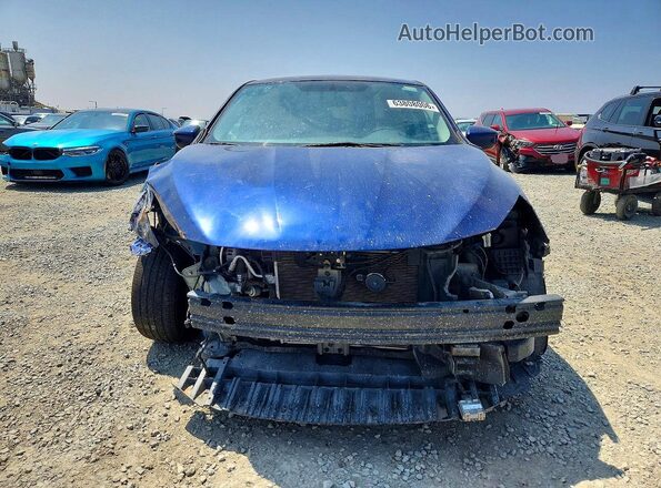 3N1AB7AP4KY306178 2019 NISSAN SENTRA Синий Вид спереди