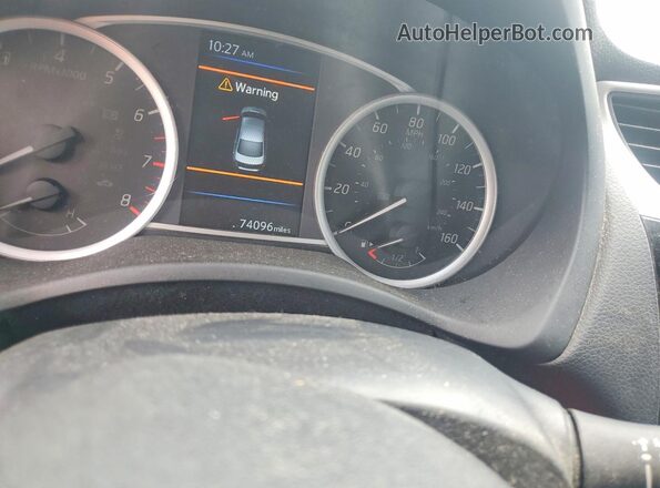 3N1AB7AP4KY379339 2019 NISSAN SENTRA Black Instrument cluster view