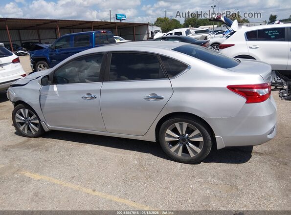 3N1AB7AP4KY399171 2019 NISSAN SENTRA Silver უკანა სალონის ხედი