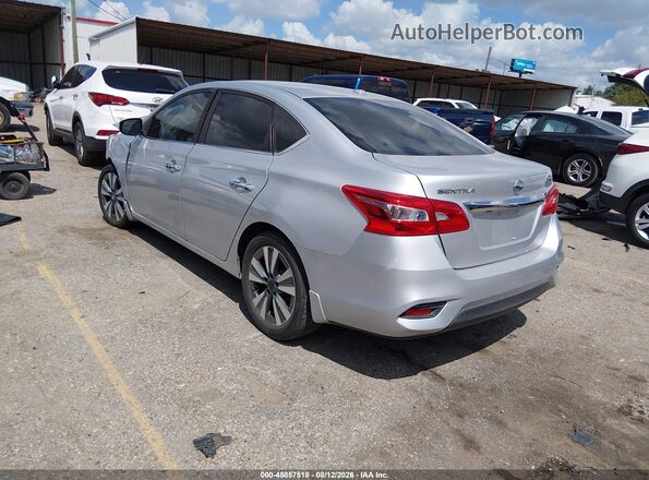 3N1AB7AP4KY399171 2019 NISSAN SENTRA Silver უკანა მარცხენა
