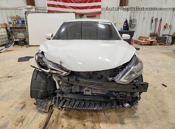 3N1AB7AP4KY413490 2019 NISSAN SENTRA White Vista frontal