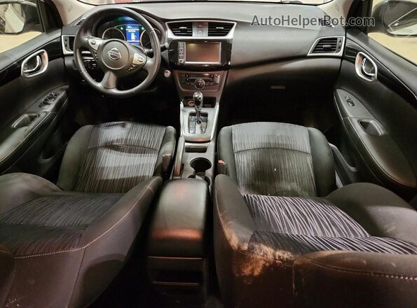 3N1AB7AP4KY413490 2019 NISSAN SENTRA White Vista del salpicadero