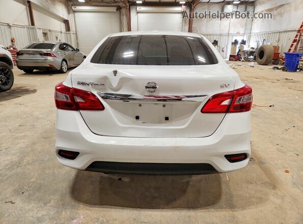 3N1AB7AP4KY413490 2019 NISSAN SENTRA White Vista trasera