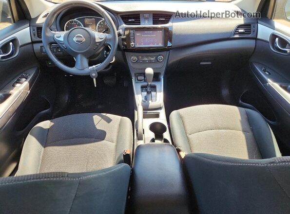 3N1AB7AP4KY422559 2019 NISSAN SENTRA Charcoal Dashboard view