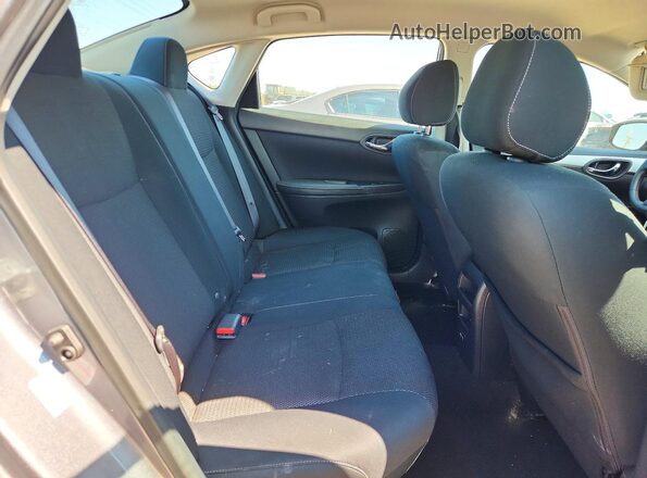 3N1AB7AP4KY422559 2019 NISSAN SENTRA Charcoal Rear seats view
