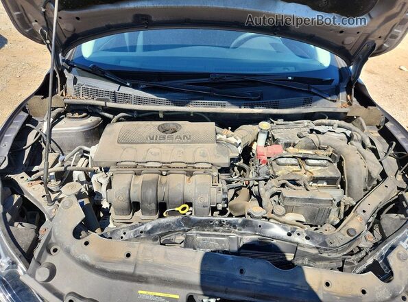 3N1AB7AP4KY422559 2019 NISSAN SENTRA Charcoal Rear interior view