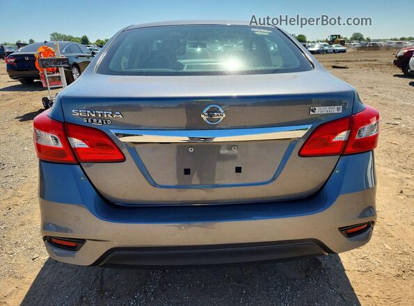 3N1AB7AP4KY422559 2019 NISSAN SENTRA Charcoal Rear view