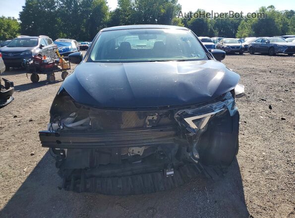 3N1AB7AP4KY437031 2019 NISSAN SENTRA Черный Вид спереди