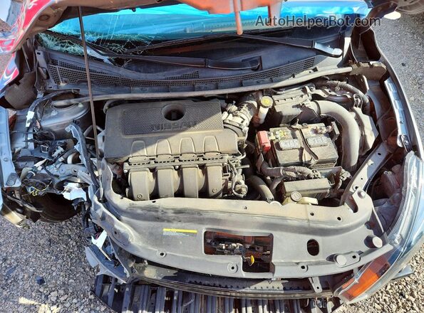 3N1AB7AP4KY449969 2019 NISSAN SENTRA Silver Rear interior view