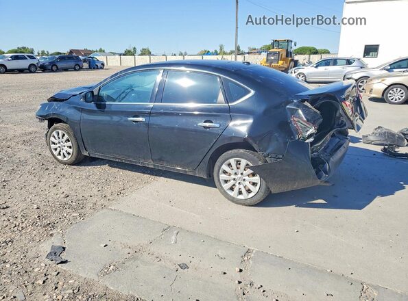 3N1AB7AP5GL637596 2016 NISSAN SENTRA Black Передня права чверть